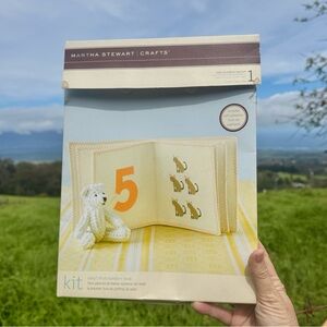 Martha Stewart Crafts Baby's First Numbers Book Craft kit New